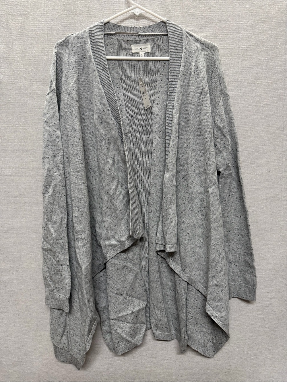 NWT Lou & Grey Cotton Open Cardigan - size M